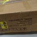 HCHQHS Bookshelf, Adjustable Industrial Bookcase, Vertical Tall Book Shelf, Wood and Black Metal Open Bookshelves for Home Office, Living Room, Bedroom (Black, 6-Tier (31" W x 70" H))