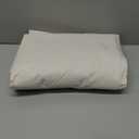 100% Blackout Shield Linen Blackout Curtains for Bedroom 84 Inches Long, Back Tab/Rod Pocket Living Room Drapes, Thermal Insulated Blackout Curtains 2 Panels Set, 50" W x 84" L, Cream