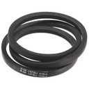 uxcell 3 Pack B58 Classic Wrapped V-Belt, 61" Outside Circumference Wrapped Industrial Rubber V-Belt B Profile V-Belt for Industrial Machinery Equipment, Black