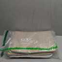 OrganiHaus Large Fabric Storage Baskets for Shelves 3 Pack, 15x11in Closet Storage Bins for Shelves, Canvas Baskets for Organizing, Linen Closet Organizers, Cloth Basket, Beige/Off-White