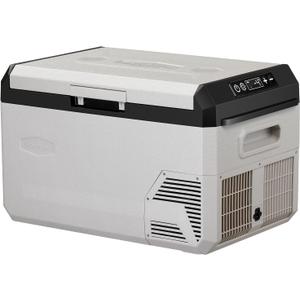 12V Car Refrigerator, 32QT Portable Freezer Compressor Cooler with Reversible Door, 100240V AC / 12V / 24V DC Powered, for Truck Van RV Camper SUV Travel Camping Road Trips Tailgating,-4-50 (Single 30L LV)