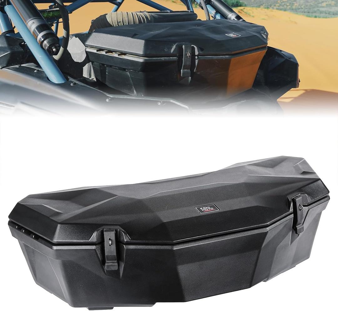KEMIMOTO X3 Cargo Box, Rear Storage Box Trunk Rack Storage Compatible with Can-Am Maverick X3 Outlander(Except 6x6) Renegade, UTV Accessories, Replace 715004778