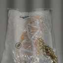 Women 2Pcs Lingerie Set Lace See-Through Sleeveless Camisoles High Waist Long Skirts with Chain Sleepwear (White, S)