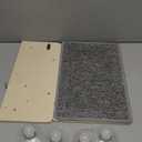 Pecute 2-in-1 Cat Window Perch & Wall Shelves, Cat Hammock Window with Solid Wood, Strong Suction Cup, Washable Cover Mat, Kitten Window Seat Indoor, Cats Perch Bed for Birds Watching Inside,16"x10"