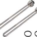 TonGass 2-Pack 304 Stainless Steel RV Water Heater Element 1440W / 120V with Gaskets Universal Replacement for SW-Series, Suburban RV Hot Water Heater