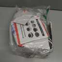 Maxmartt Mini Electric Heater Stove, 500W Round Hot Plate Portable Countertop Burner For Ceramic Glass Kettle Single Plate Cooktop, Easy to Multifunction Home Kitchen Hot (US Plug 110V)