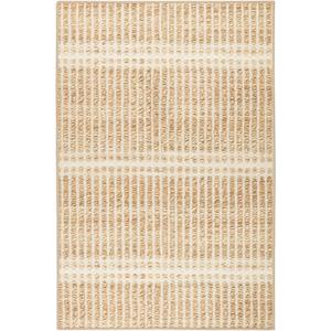 Dash and Albert Arbor Machine Washable Area Rug - 2.5' x 8' Runner Neutral Stripe Washable Accent Rug Stain-Resistant, Anti-Slip, High Traffic Kitchen, Mudroom