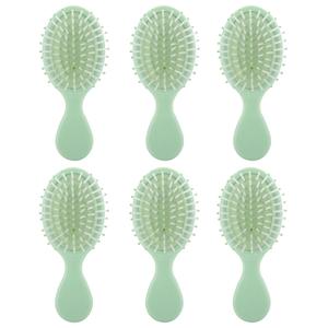 Bridesmaid Proposal Gifts 8pcs Mini Travel Brush bachelorette party accessories Cute hair Brush for Wedding Party Favors for Wedding Party Favors (Sage Green, 6pcs)