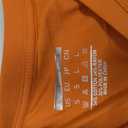 YUCOLEN Womens Long Sleeve Shirts Crewneck Cotton Basic T-Shirt Tops Soft Breathable Casual Tee Tshirt 2025 Fall Fashion Clothing, Dark Orange, Small
