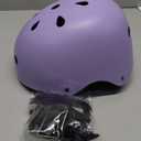 Kids Bike Helmet, Adjustable and Multi-Sport, from Toddler to Youth, 3 Sizes (Medium: 21.3" - 22.4", Pale Lavender)