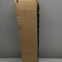 Office Cubicle and Desk Shade - Foldable 36" Circular Shading, Light-Proof Desk CanopyLight Shade with Clamp and Rotatable Rod, Designed for Light Sensitive Workers (36" Double Sided Black-m)