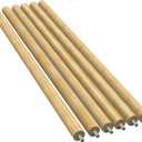 Dowel Rods Wood Sticks Wooden Dowel Rods Round Hardwood Sticks Wooden Dowels (4/5" x 20")