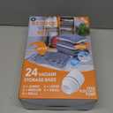 GONGSHI Vacuum Storage Bags, Space Saver Seal Bags For Clothing, Blankets, Comforters, Pillows, Clothes Storage,Travel Luggage,24 Combo-EPUMP