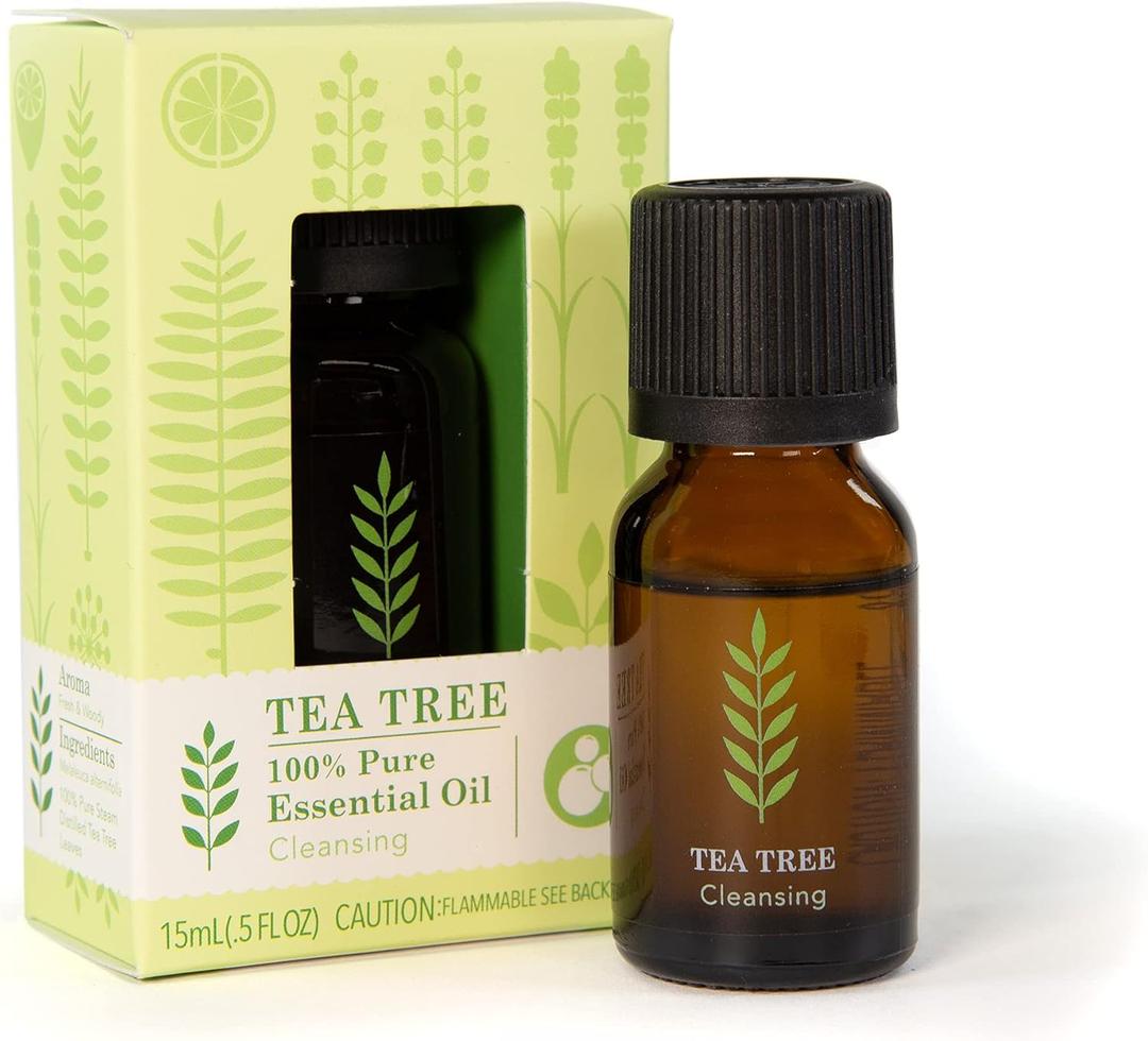 ScentSationals 100% Pure Essential Oils - All Natural Essential Oils Blend for Diffusers - Cleansing Aromatherapy Oils for Home or Office - 15 ml, Tea Tree