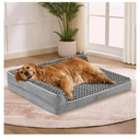 Dog Bed for Large Dogs-Big Waterproof Sofa Dog Bed with Removable Washable Cover, Washable Pet Bed with Waterproof Lining and Nonskid Bottom,Pet Bed for Large Dogs, 34x25