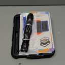 SEYMAC stock Case for iPad mini 7 (A17 Pro) 2024/ Mini 6 8.3'' with Screen Protector Pencil Holder [360 Rotating Hand Strap] &Stand, Drop-Proof Case for iPad mini 7th/6th Generation 8.3", Black