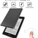 Clear Case Fit for Kindle Paperwhite (10th Generation, 2018) 6" Transparent Cover, Ultra-Thin Protective Back Shell with Thick Corners for Kindle Paperwhite 4 (10th Gen) (Transparent)
