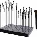 1PC Painting Stand Base and 1PC Cleaning Brush 10PCS 7.3inch Alligator Clip Stick and 10PCS 5.9inch Alligator Clip Stick Set Modeling Tools for Airbrush Hobby Model Parts