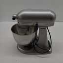 KitchenAid Artisan Series 5 Quart Tilt Head Stand Mixer with Pouring Shield KSM150PS, Contour Silver