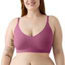 True & Co Women's True Body Triangle Convertible Strap Bra (Red Violet)