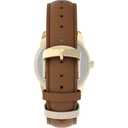 Timex Women's Easy Reader Watch (38mm, Tan/Gold-Tone/Cream/38mm)