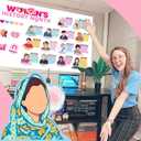 EPARTSWIDE Womens History Month Decorations, Motivational Bulletin Board Decoration Famous Women in History Inspirational Positive Quotes Posters for Classroom