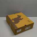 IUV Cowboy Boots For Men Square Toe Western Boot Durable Retro Classic Embroidered Pull On Boot Slip Resistant Country Boots (10, Dark Brown)