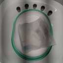 Electric Sitz Bath for Toilet Seat - Yoni Steam Seat -Portable Sitz Bath Tub for Hemorrhoids and Postpartum Care - Wide Seat - Deeper Bowl - Green