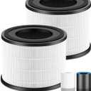 AP-S0610L Replacement Filter, Compatible with MOOKA AP-S0610L Air Purifier, 3-IN-1 Replacement Filter, Pre-filter & Activated Carbon filter for Pet Odors, 2 Pack