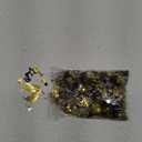 3000 Piece Glitter Confetti - Birthday & Party Decorations for 50th Style Celebrations (Black, Gold, Silver)
