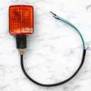 2 Pairs Motorcycle Turn Signal Light Indicator Halogen Lamp For XR650L 1993-2020 For Honda XR250L 1991-1996 Rear Lights Lamp Indicator Winker Blinker Replacement