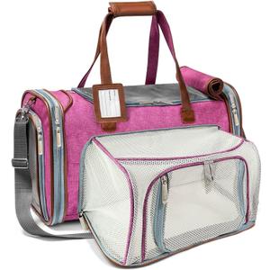 Mr. Peanut's Gold Series Standard Size Airline Compliant Expandable Pet Carrier V3.0