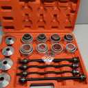 28pcs Press and Pull Sleeve Kit Bushing Press kit Bushes Bushing Bearings Seals Removal Installation Tool Bushes Bearings Seals Removal Install Tool Bushing Removal Tool