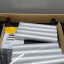 MaxWorks 80774 3-Shelf Utility Plastic Cart with Wheels-225 Lbs Maximum Capacity , Black