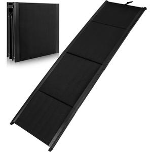 Dog Car Ramp for Large Dogs, 50cm Wide Foldable Pet Ramp with Non-Slip Oxford Surface, Portable Animal Ladder for Cars, Suvs, Trucks, Indoor & Outdoor Use, Helps Pets Climb Safely