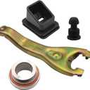 YHB GM Throwout Bearing, Clutch Fork & Boot, Pivot Ball for 621 SBC BBC GM 11" Manual Clutch Applications Bellhousing Hardware [Clutch Release Bearing, Pivot Ball, Clutch Fork & Boot] 1959-1988 3899621