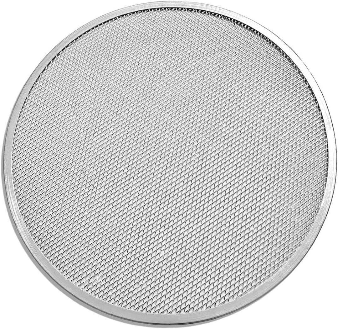 New Star Foodservice Restaurant-Grade Aluminum Pizza Baking Screen, Seamless (18-Inch (Pack of 1))