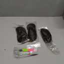 French Curly Braiding Hair, #4 Brown Synthetic Bouncy Braiding Hair 75g/Pack Crochet Hair Extensions 24 Inch 8Pack French Curl Braiding Hair Extensions