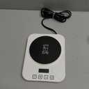 Sourdough Starter Warmer Mat - 24H Timer - Precise 1F Thermostat Control (70-100F) - Smart Memory Warming On/Off - Fits Jars Up to 40oz - Perfect for Home Baking (Moonlight White)