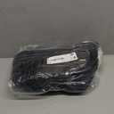 Bookbag for Women, Teen Girls Backpack for High School College Student, Puffer Quilted Back Pack Cute Laptop Backpack for Work Travel Mom Casual Daypack, Black (15.6in)