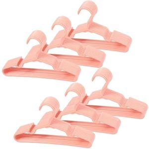 60 pcs Pink Baby Nursery Closet Hangers,Non-Slip Laundry Infant Pant Hanger for Newborn Clothes,Ultra-Thin Child Coat Hanger for Girl Boy Toddler Kid