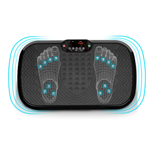 Vibration Plate Exercise Machine,Whole Body Shake Vibrating Machine for Lymphatic Drainage,Vibration Board Power Waver Plate Vibration Patform Shaking Full Body for Shaping& Weight Loss