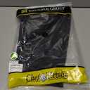 FSE CJ810BKS Chef Regalia Snap-Button Short Sleeve Shirts, Small, 65/35 Poly/Cotton, Black.