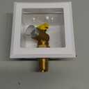 HYDRO MASTER Gas Outlet Box3/4" NPT, Gas Supply BoxWhite (3/4-Inch)