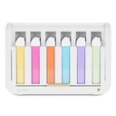 6 IN 1 Roll on Waxing Heater, Wax Warmer for RollOn Cartridges, MultiCartridge Warmer Wax Machine for SPA, Salon or Home Use