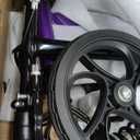 Economy Knee Scooter, Steerable Knee Walker, Foldable Knee Scooters for Foot Injuries Adult Best Crutches Alternative (Purple)