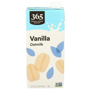 365 by Whole Foods Market, Vanilla Oatmilk, 32 Fl Oz, BBD Nov/14/26