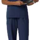 Wink Womens Scrub Top (Small, Navy)