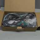 Heated Cat Bowl with Soft Indicator Light  Double Removable Stainless Steel Bowls, Freeze-Proof Water & Food, Overheat Protected, Chew-Resistant Cord, UL Listed