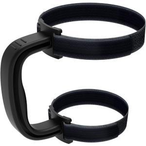 yoelike - 5 Colors - New Upgrade Anti-Slip Adjustable Tumbler Handle Fit for 20 Oz to 40 Oz of YETI, RTIC, Ozark Trail, Travel Mug, SIC, Rambler, Travel Cup and All Brands Tumbler Cup (Black)